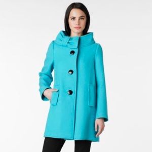 Kate Spade Suzette Coat in Blue size 14